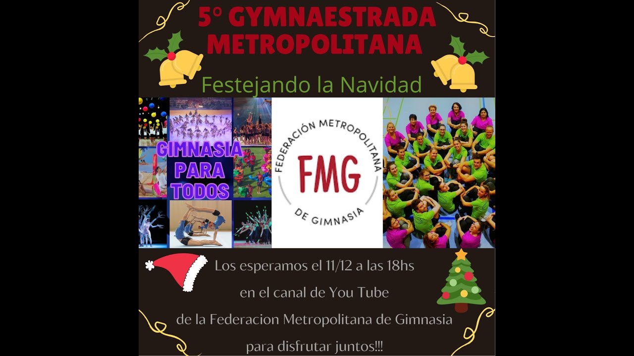 5º Gymnaestrada Metropolitana de Gimnasia 11 12 2021