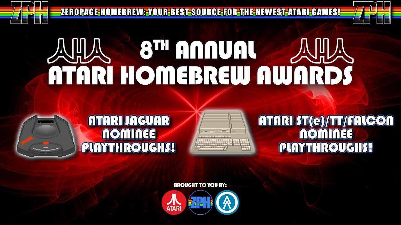 Atari Jaguar & Atari ST(e)/TT/Falcon Nominated Games in 8th Annual Atari Homebrew Awards!