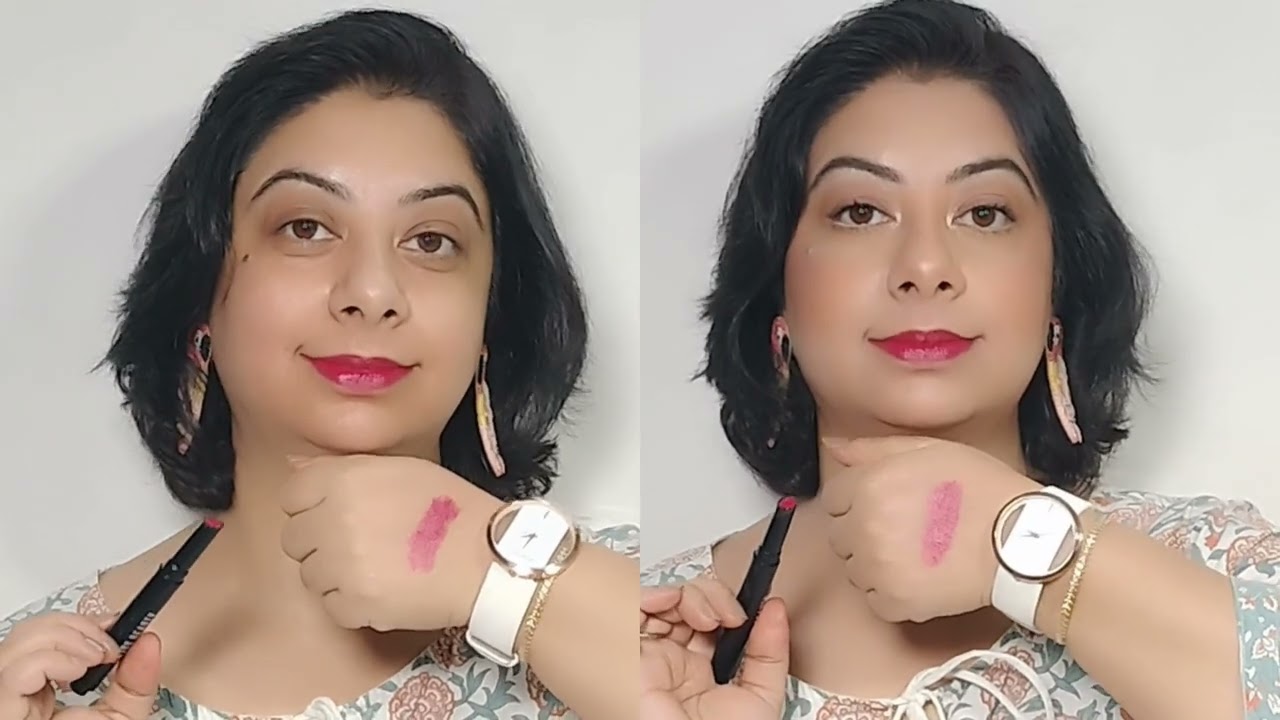 New Swiss Beauty My Shine Lipstick Swatches and Review- All shades      #makeup #beauty #viralvideo