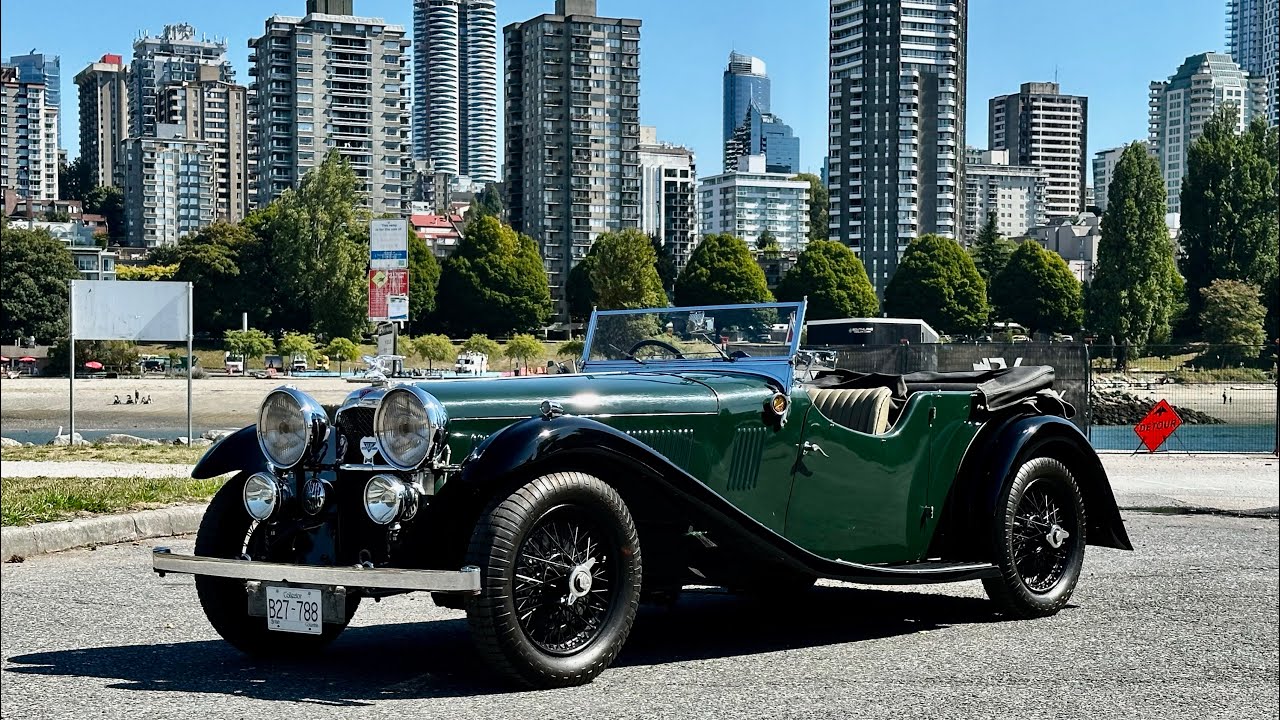 1934 Alvis Speed Twenty test drive