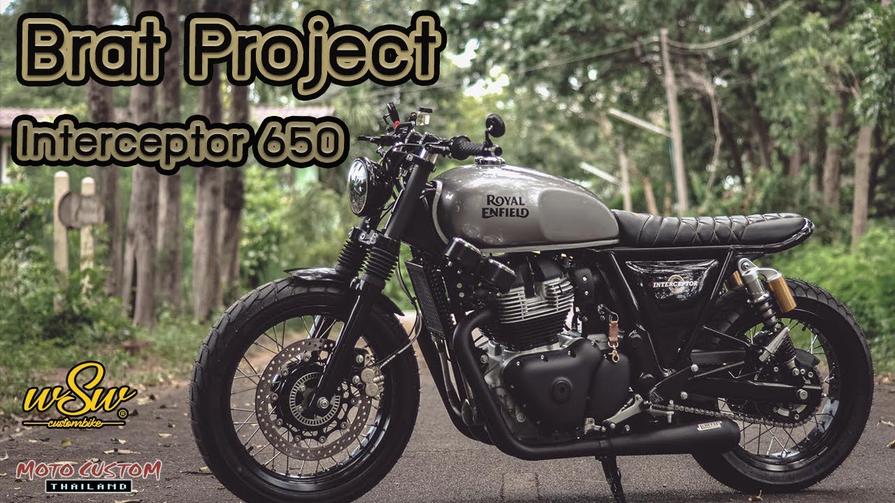 EP 36[ENG SUB] Review รีวิว | RE Interceptor 650 Brat Style Project By WSW Custom