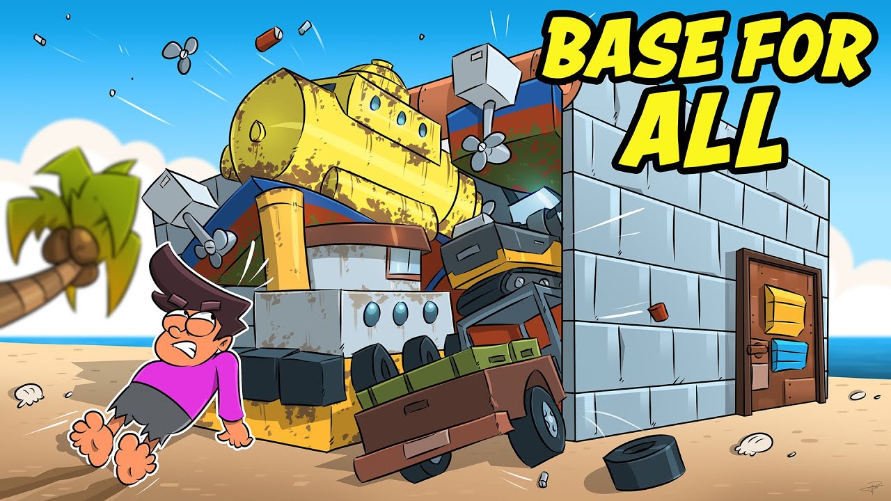 Building an EPIC BASE that could fit every type of vehicle in Rust