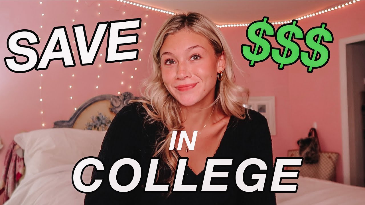 LIFE HACKS for SAVING MONEY in COLLEGE | Tips on How to be Smarter with your Money in College