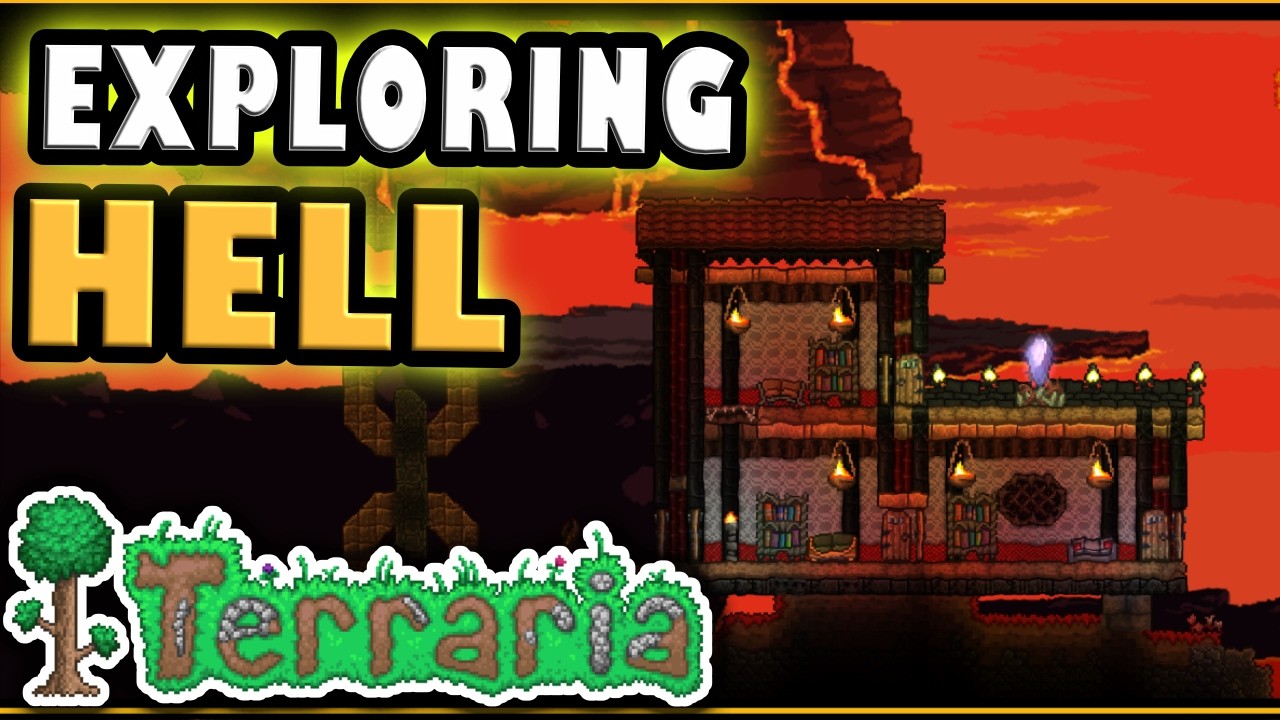 TIME TO GO TO HELL - Terraria New update First look!
