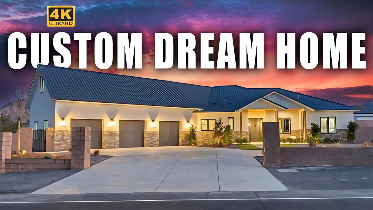 Custom DREAM Home in Las Vegas for Sale with SPARKLING Pool | OWNED SOLAR | RV Parking | NO HOA