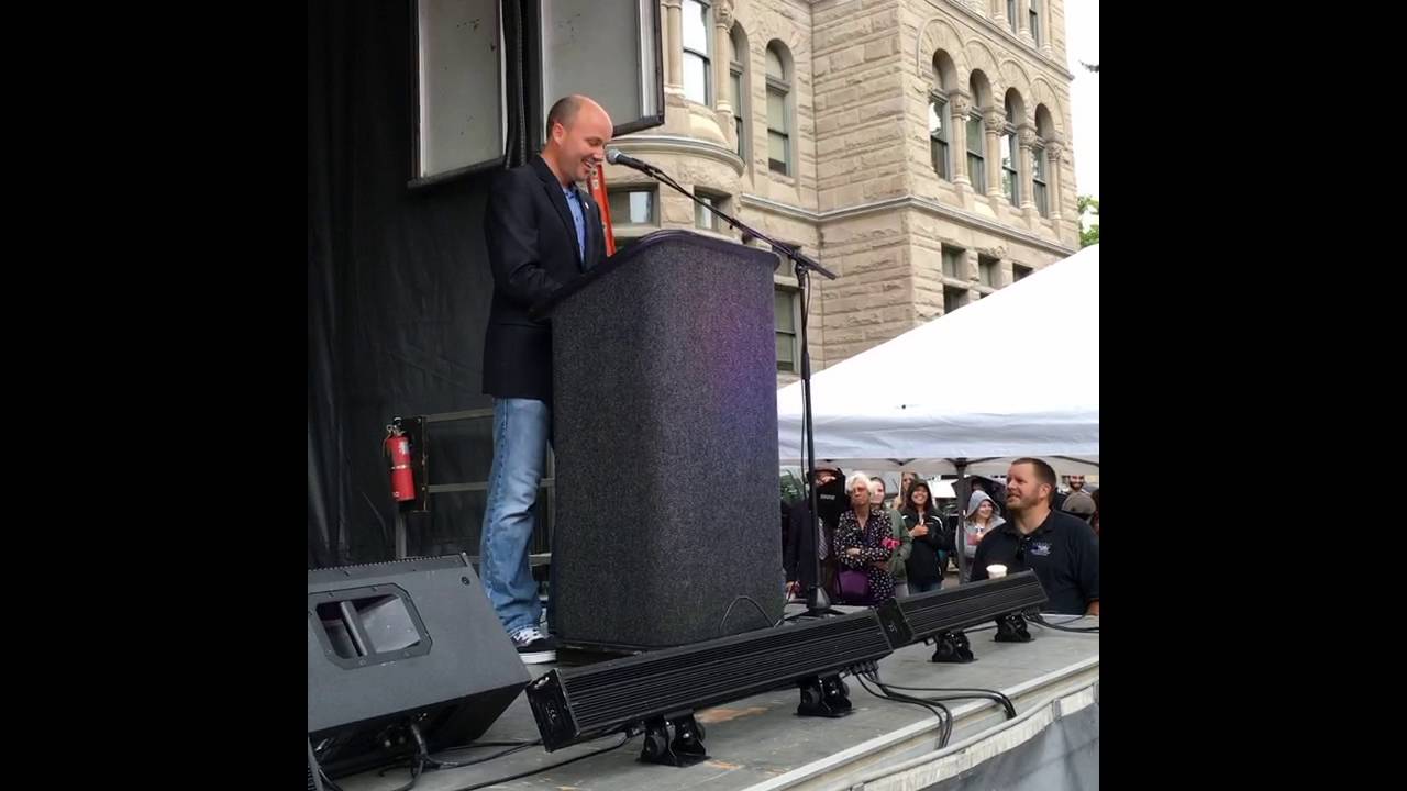 Utah Lt. Governor Spencer Cox speaks about the Orlando shooting