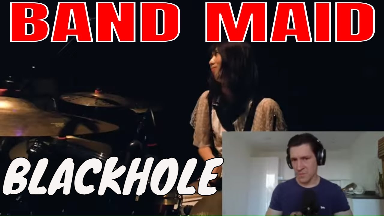 BAND-MAID (MANNERS & BLACK HOLE) - DRUMMER REACTS