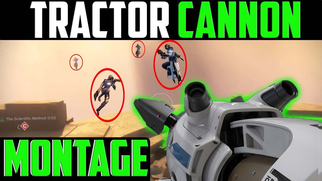 Destiny 2: Tractor Cannon Montage! (Funny Moments)