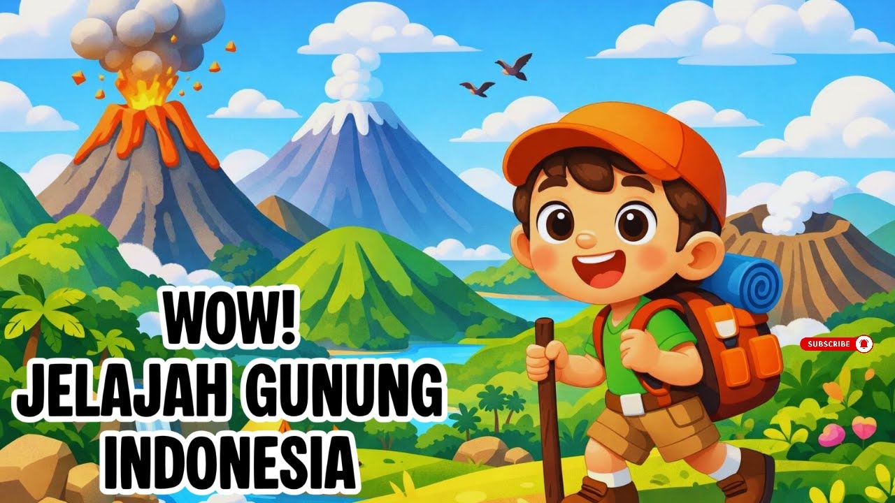 Petualangan ke Gunung-gunung Indonesia! Yuk Kenalan! | Jari Kecil Edukids
