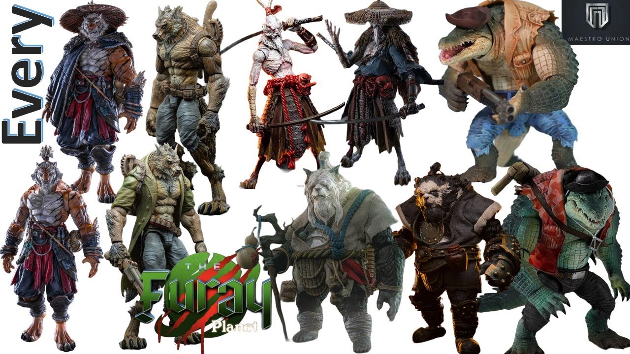 *see newer video* FuRay Planet 1/12 Scale Maestro Union - Kensai the Nameless One Panda Yin & Yang