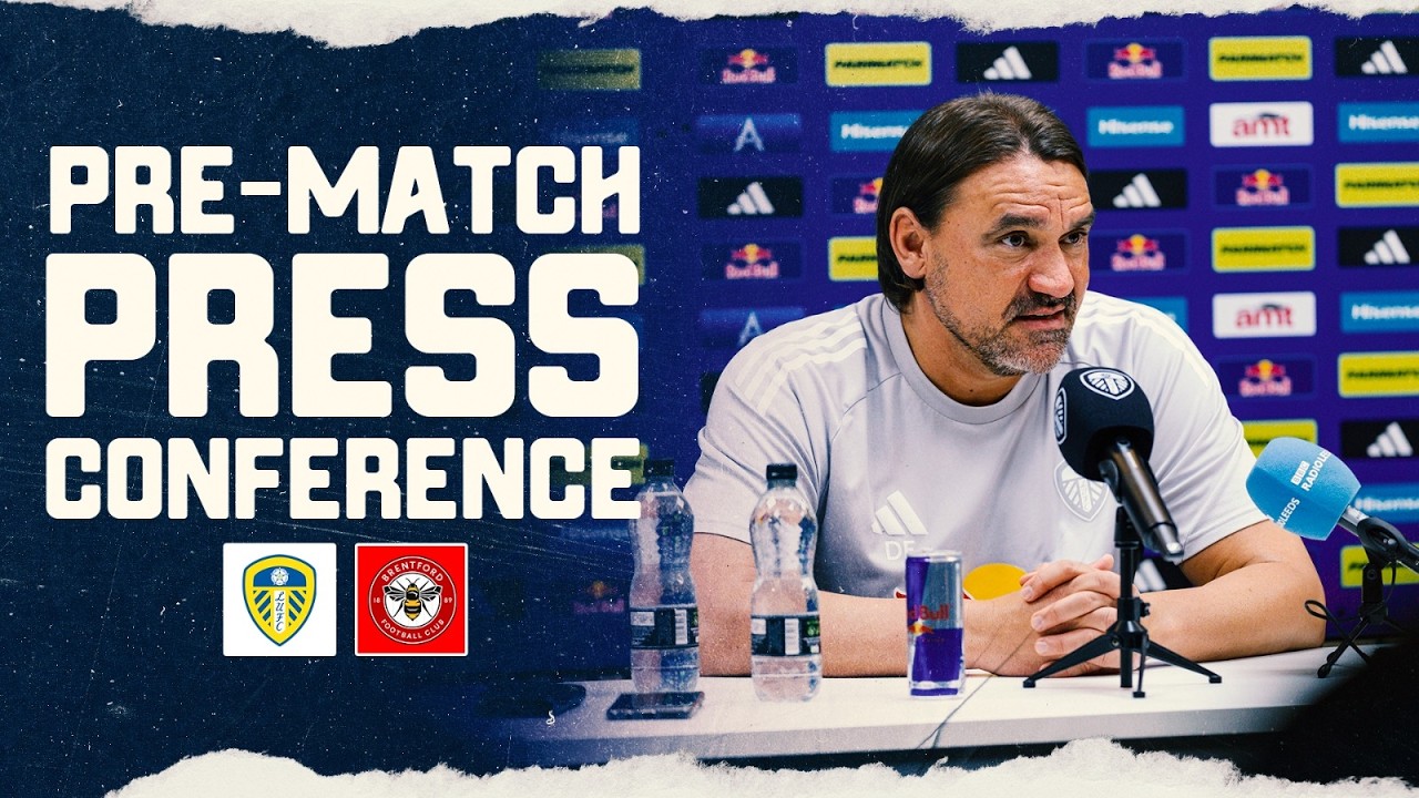 Daniel Farke press conference | Leeds United v Brentford | Premier League