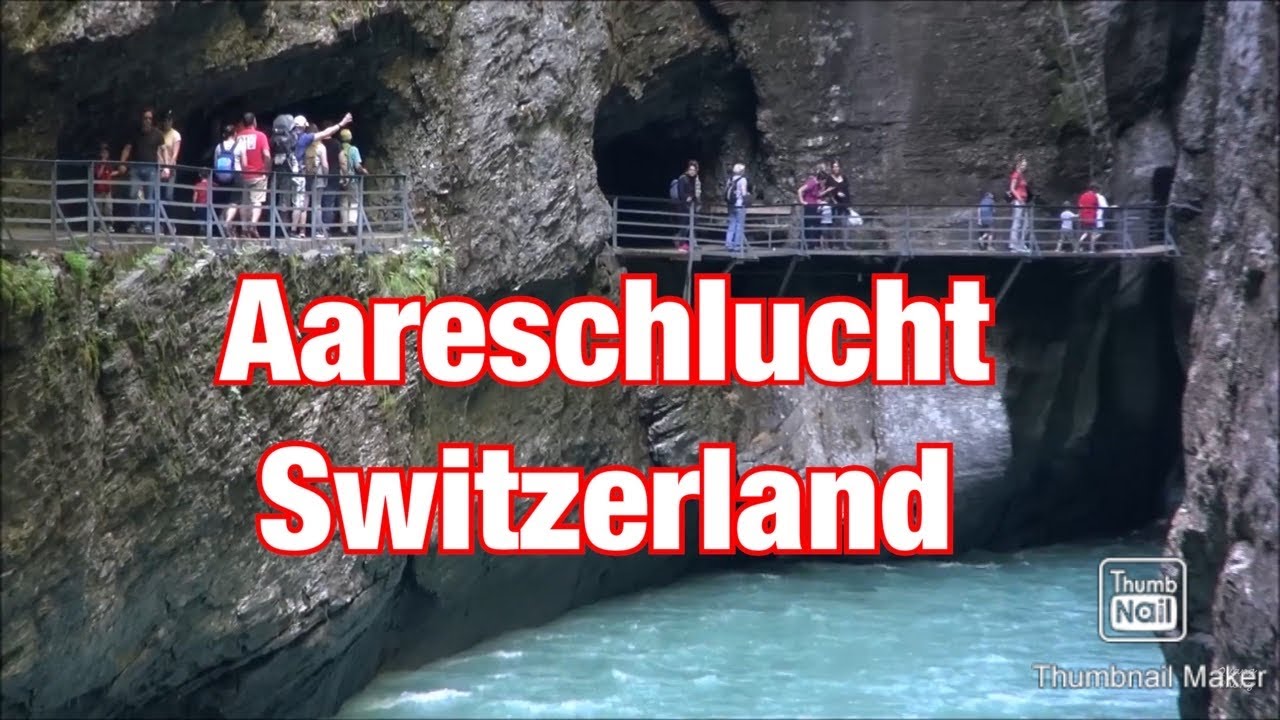 Aareschlucht-Aare Gorge, Switzerland 🇨🇭 || TIBETAN TRAVEL VLOG ||