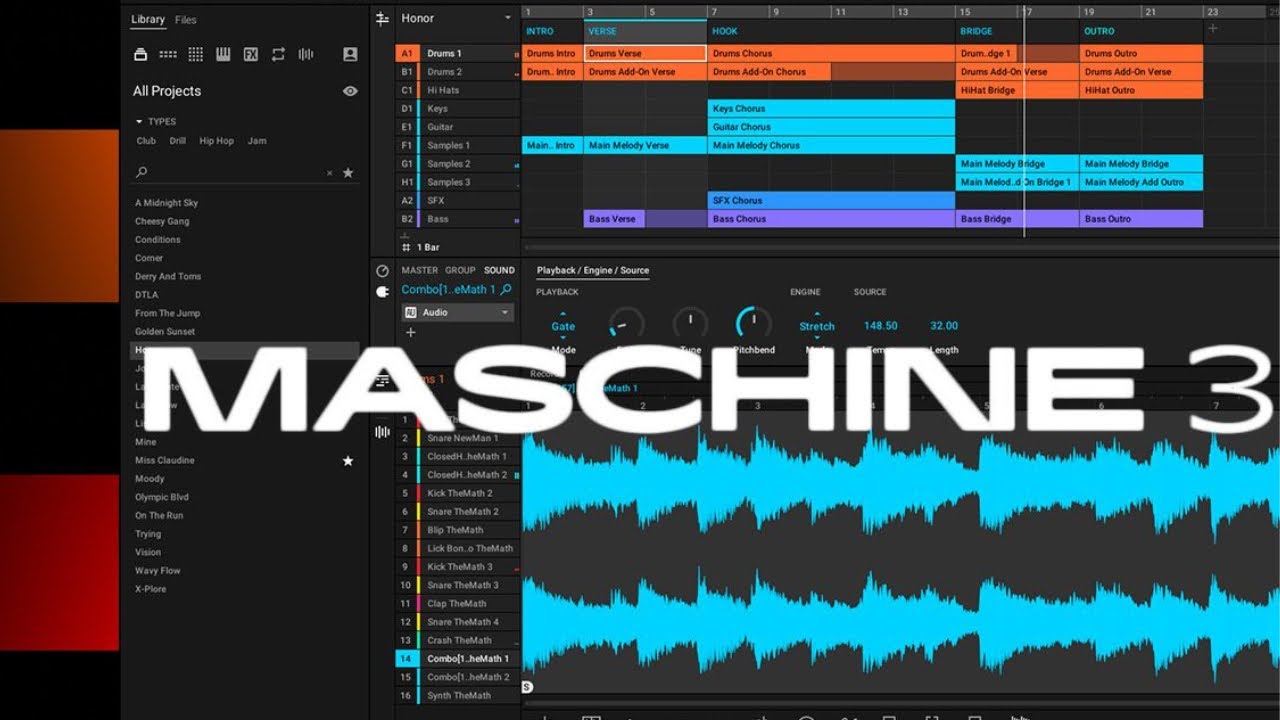 Making a Beat in Maschine 3 (no controller)