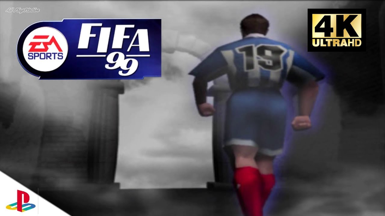 FIFA 99 PS1 Champions League Real Madrid
