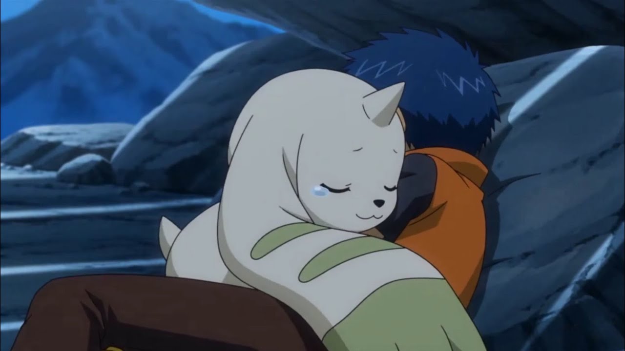 Terriermon Saw Henry Sleeping Under a Rock
