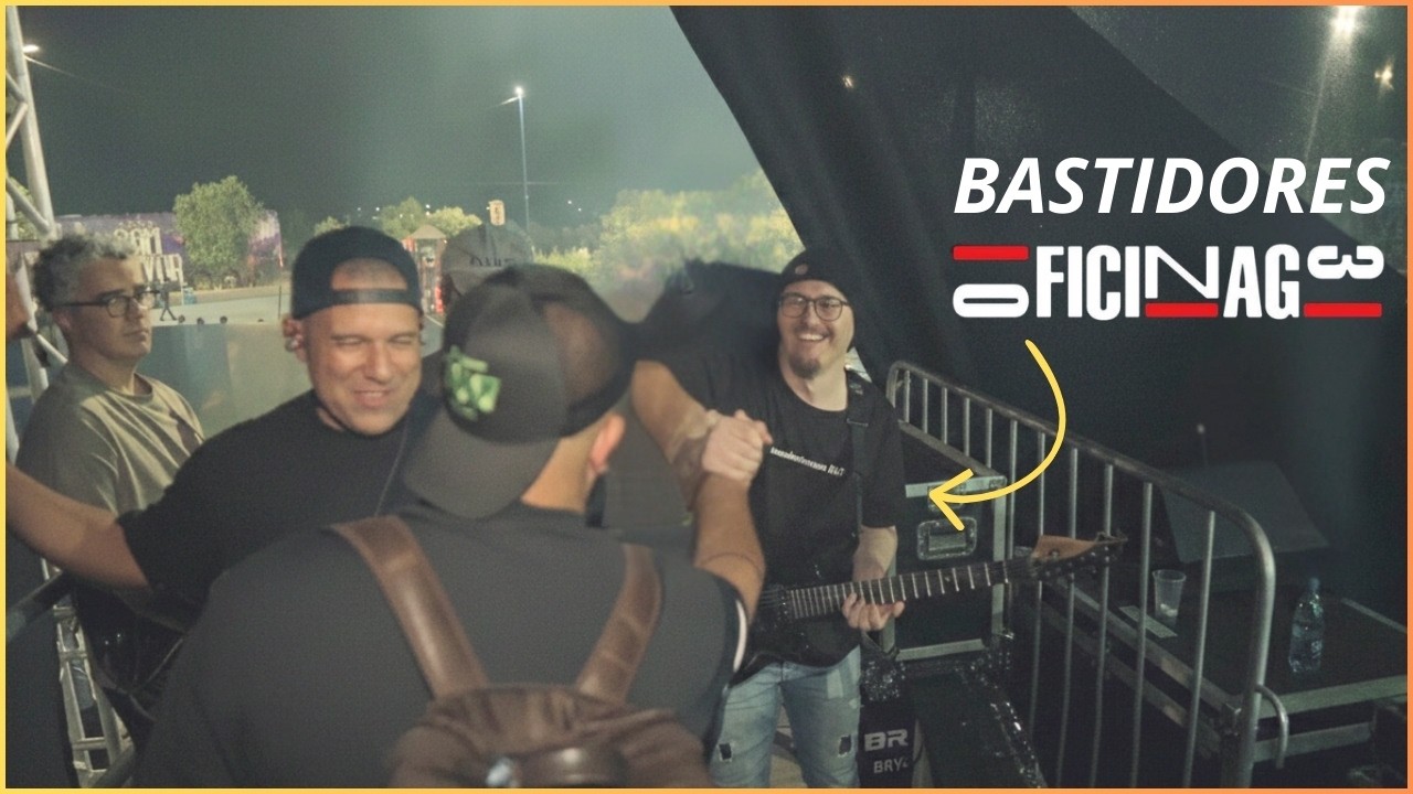 BASTIDORES DO SHOW DO OFICINA G3 // VLOG DO MAGUIN