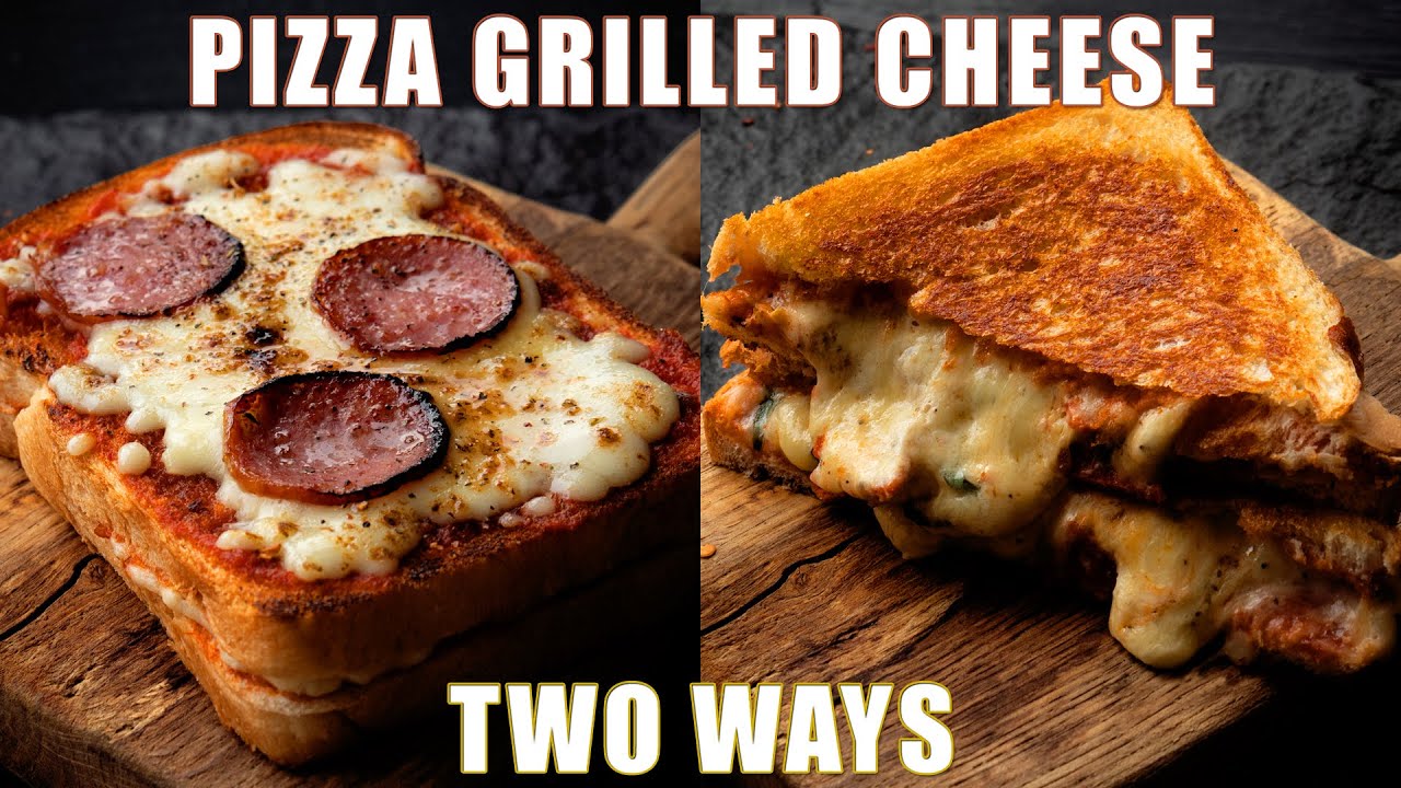 The ULTIMATE Pizza Sandwich | Pizza Grilled Cheese