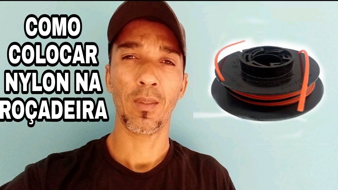 COMO COLOCAR NYLON NA ROÇADEIRA