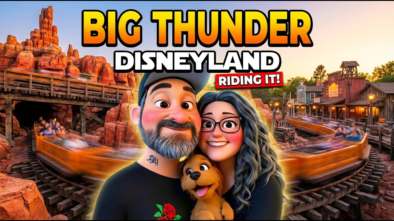 Big Thunder Mountain Railroad Ride POV | Disneyland California Roller Coaster Adventure