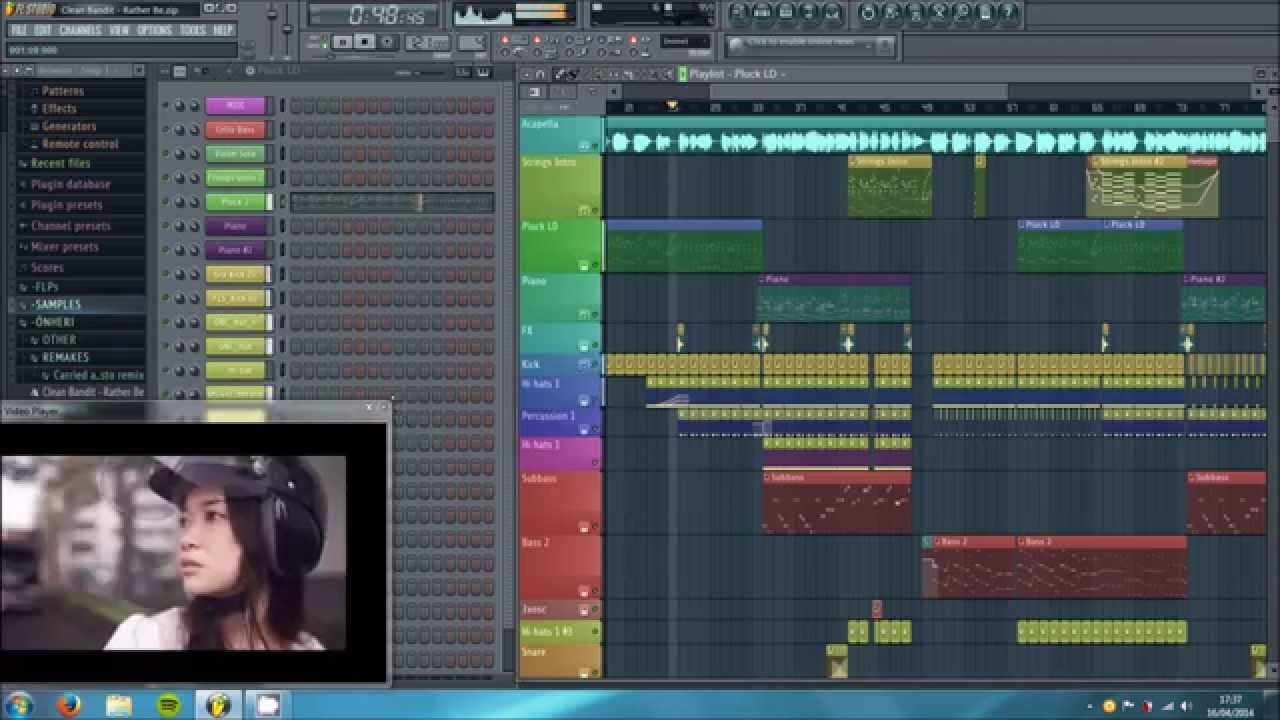 Clean Bandit - Rather Be  - ( FL Studio ) Önheri Remake /// Free FLP Download