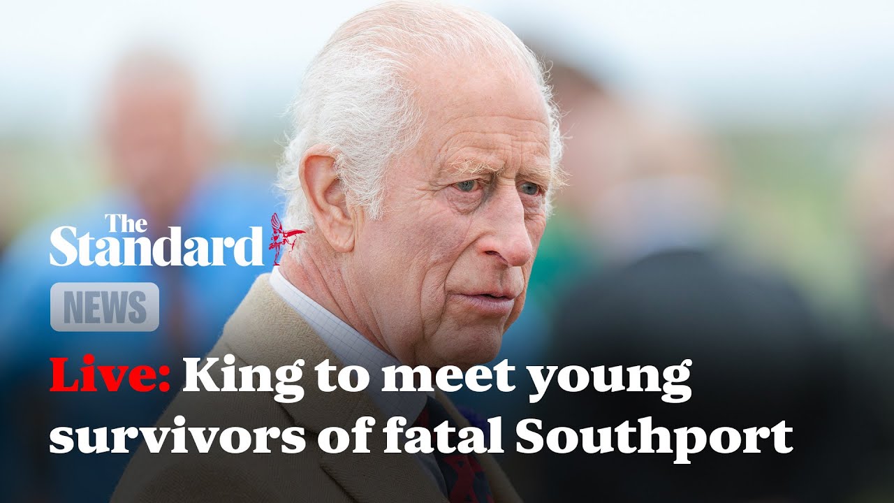 LIVE: King to meet young survivors of fatal Southport knife attack