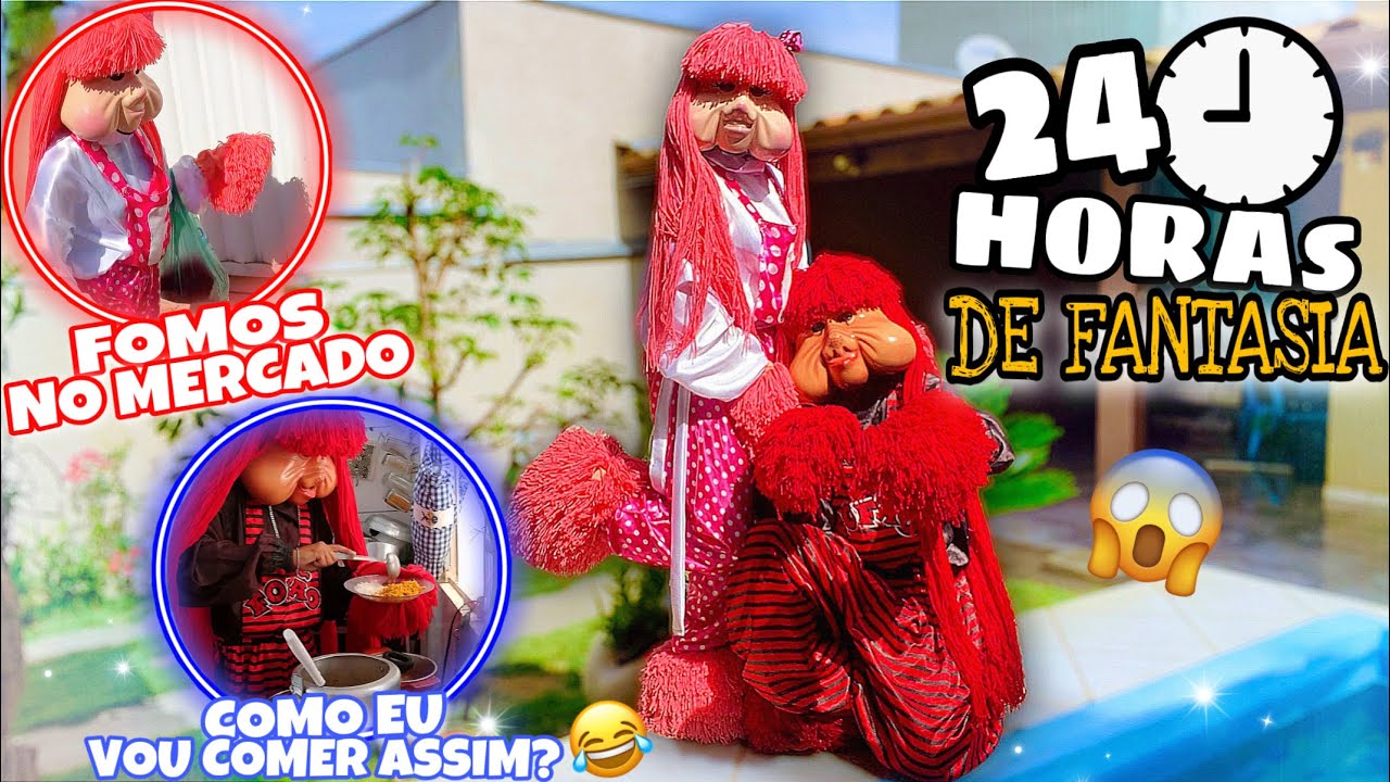 FICAMOS 24 HORAS FANTASIADOS DE FOFÃO E FOFONA (DESAFIO) TRAILER