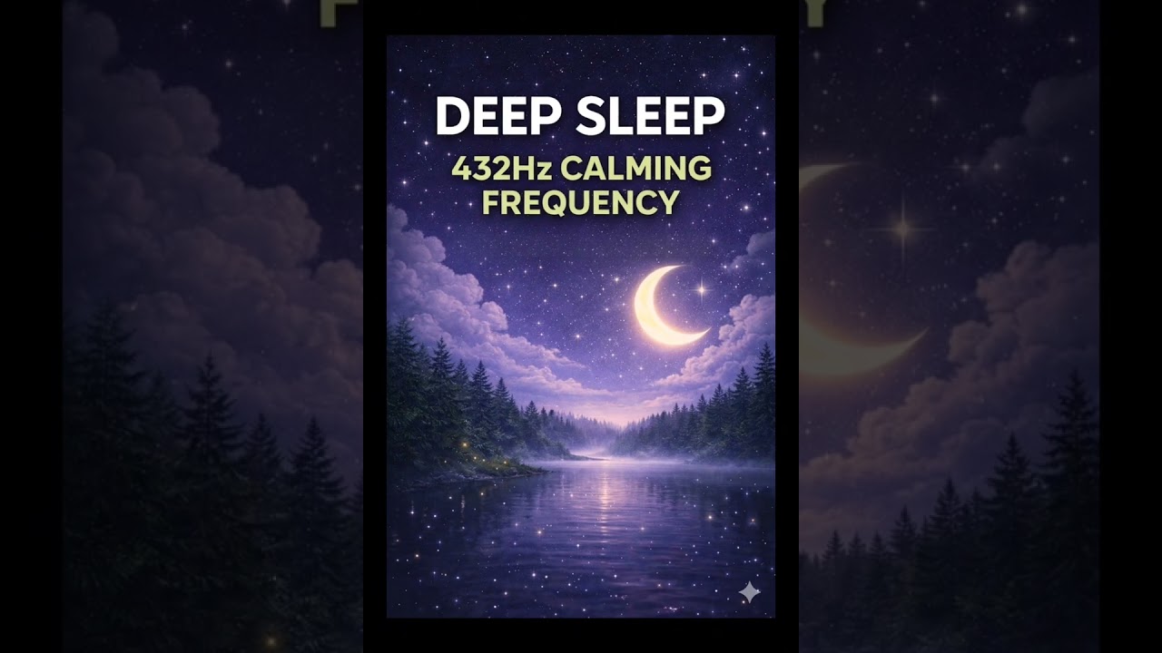 14 minutes Hours Deep Sleep Music | 432Hz Relaxing Sleep Frequency 🌙