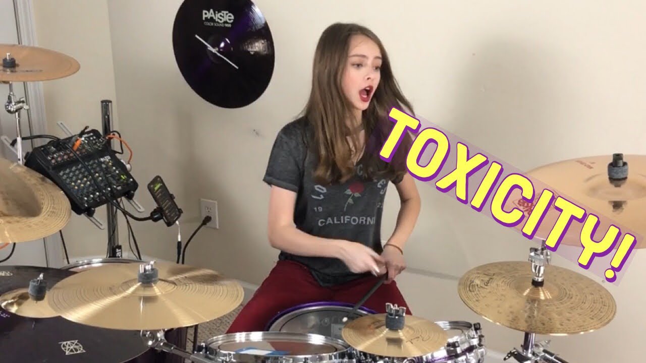 System Of A Down &infin; Toxicity &infin; Drum Cover By Simone Lockhart