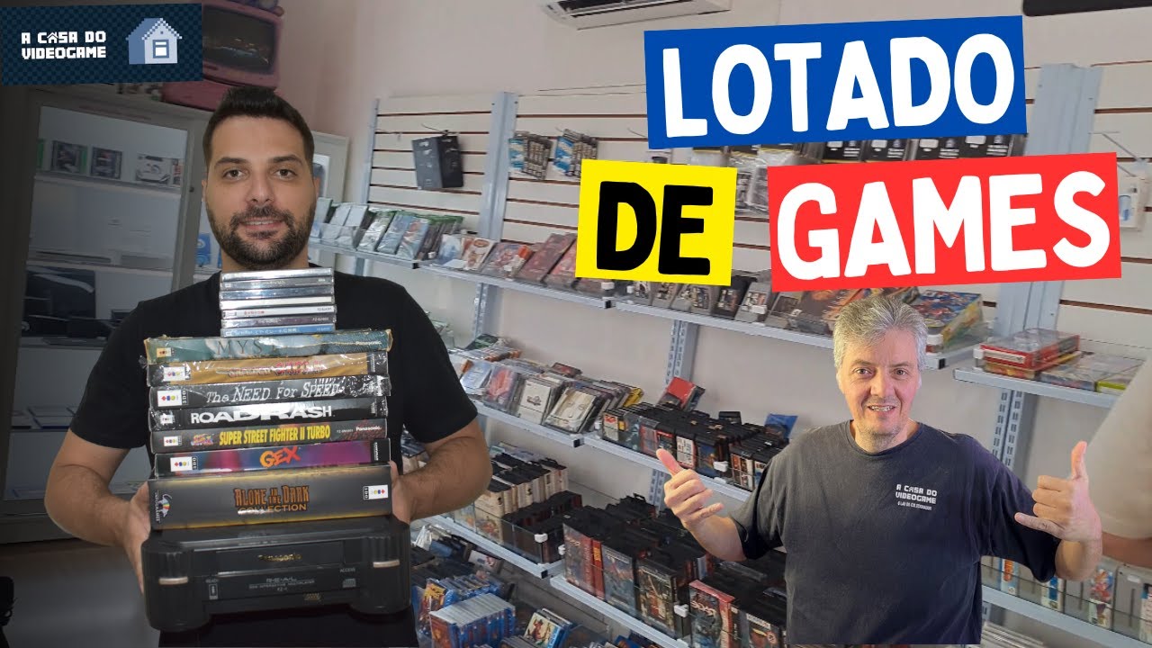 Visitei a Loja da CASA DO VIDEOGAME em São Paulo! |Loja do Tiozão|