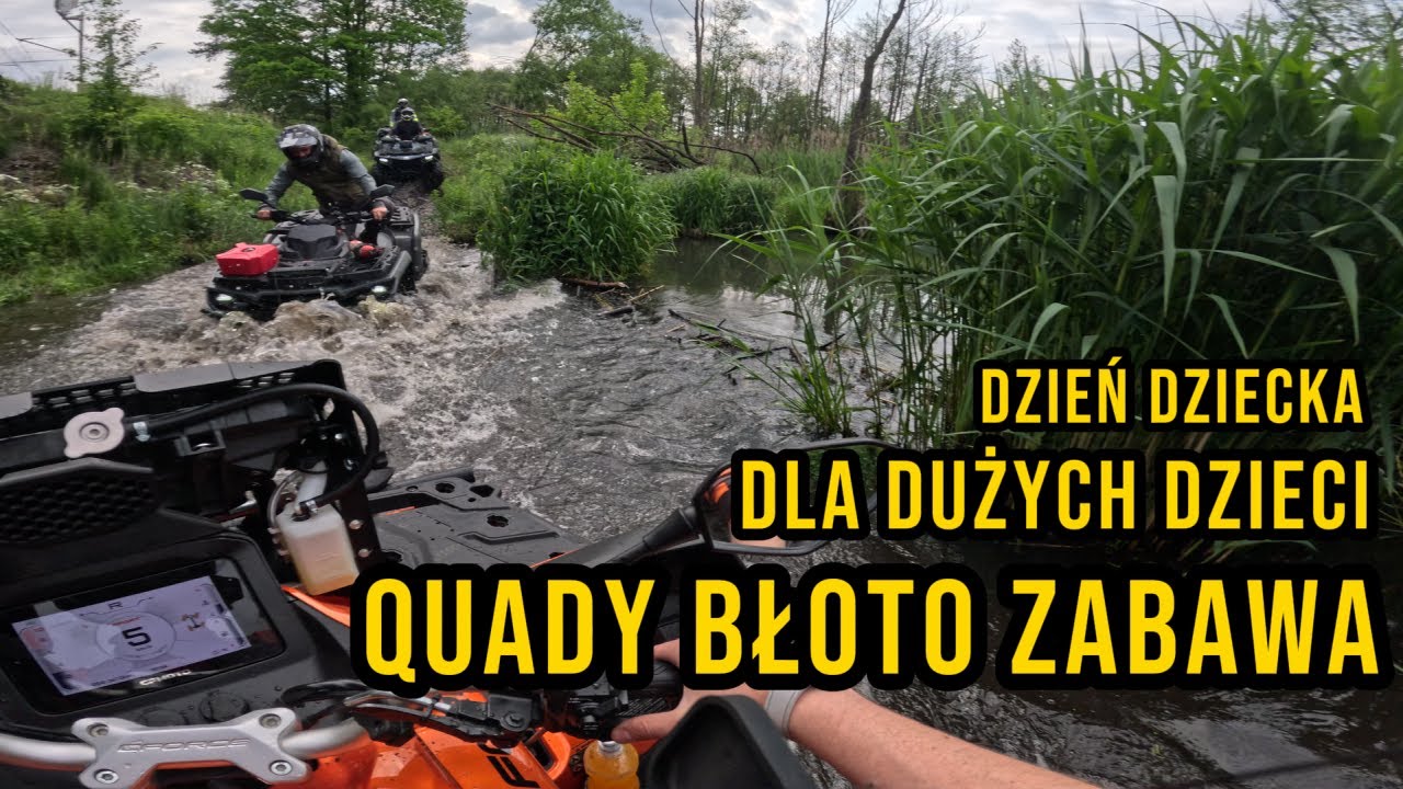 Dzień Dziecka dla dużych dzieci - quady, błoto i zabawa! 💦🔥