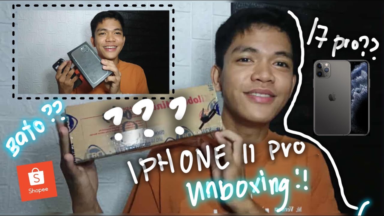 Iphone 11 Pro 🍎✨ Unboxing 📦 From Shopee 🇵🇭