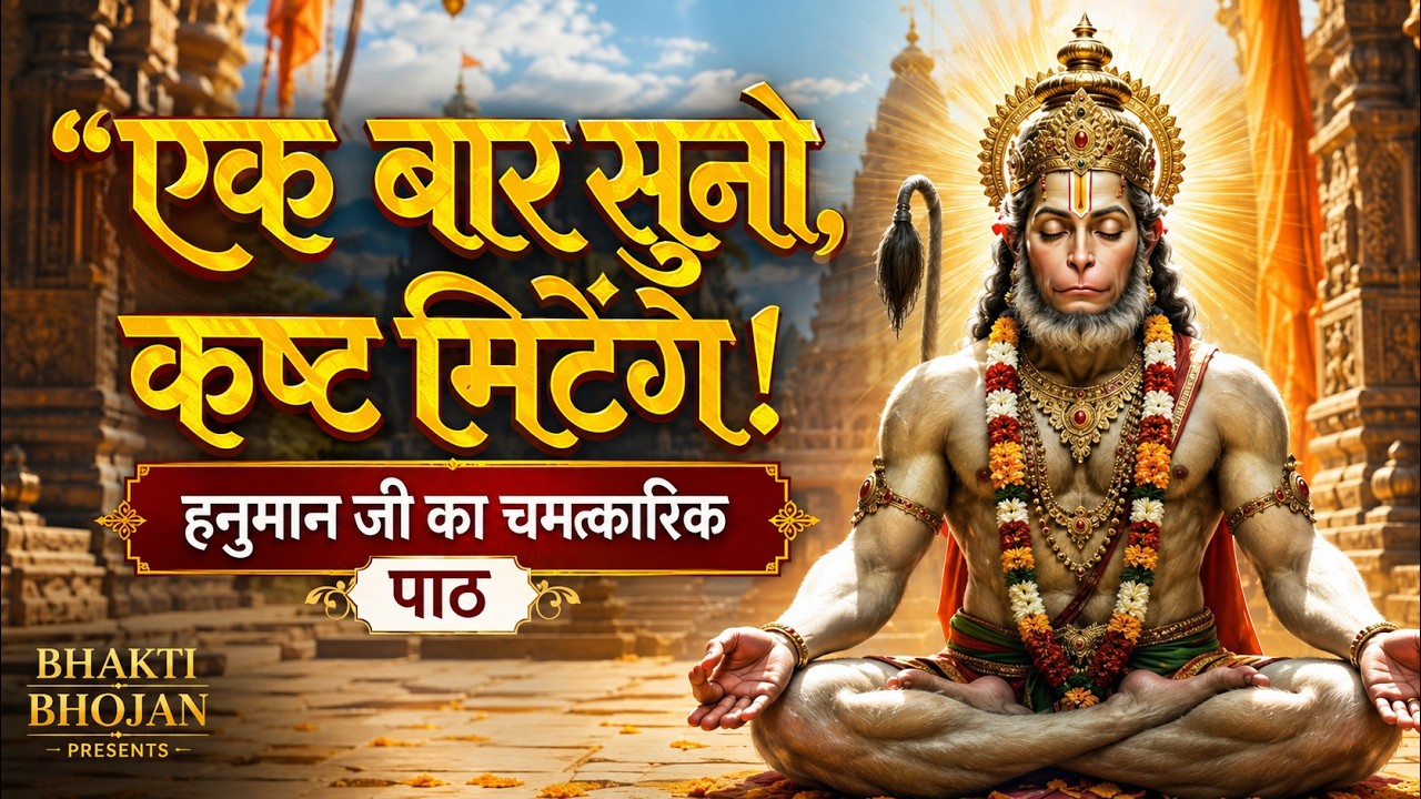 कष्ट हरन हनुमान चालीसा | Kasht Haran Hanuman Chalisa | Hanuman Bhajan | Bhakti Song 2025