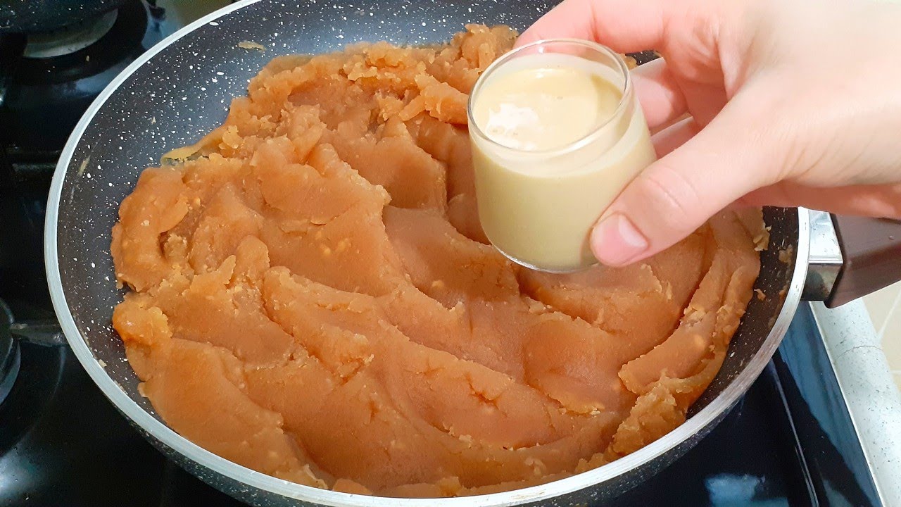 Достаточно небольшого стакана. Вкусный рецепт