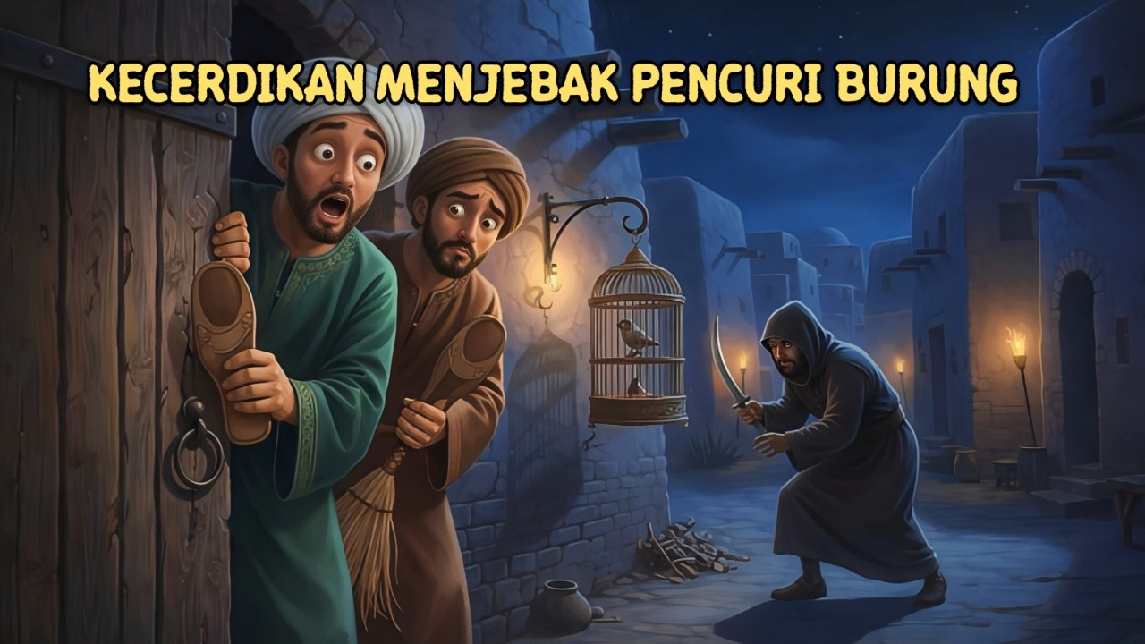 SIASAT CERDIK ABU NAWAS MENJEBAK PENCURI BURUNG TETANGGA -HUMOR SUFI