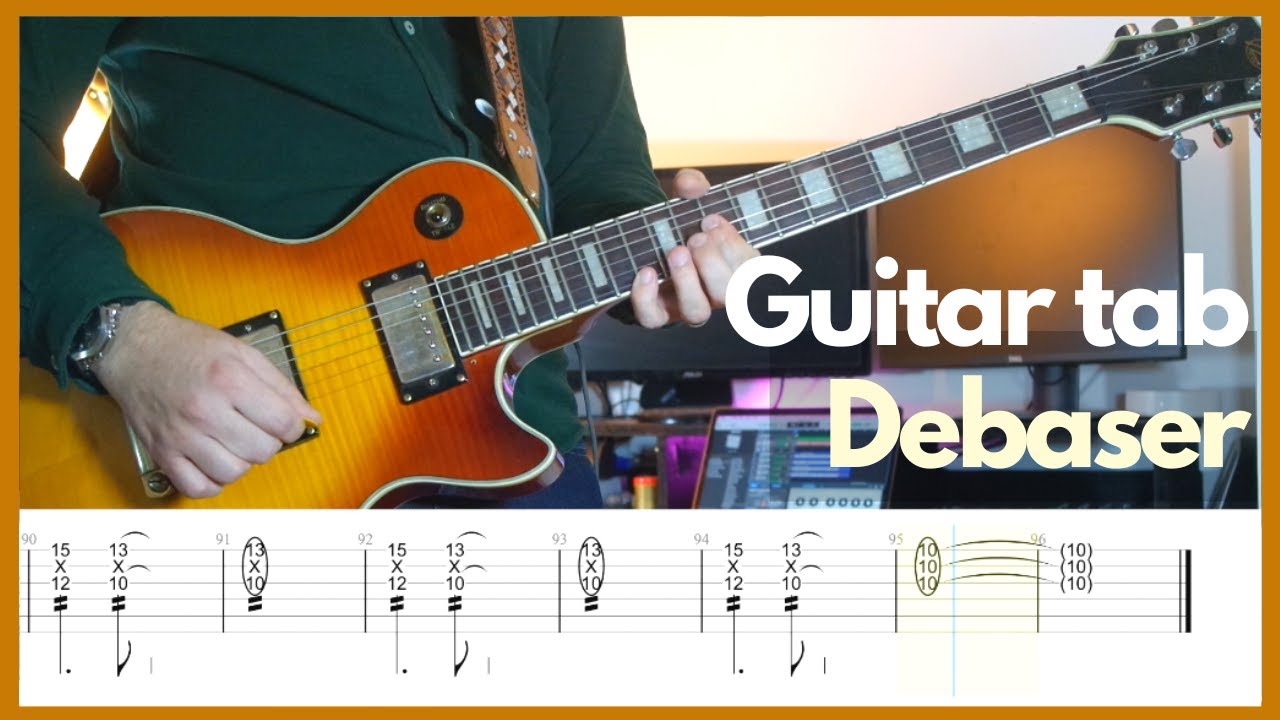 Pixies - Debaser (Guitar tabs)