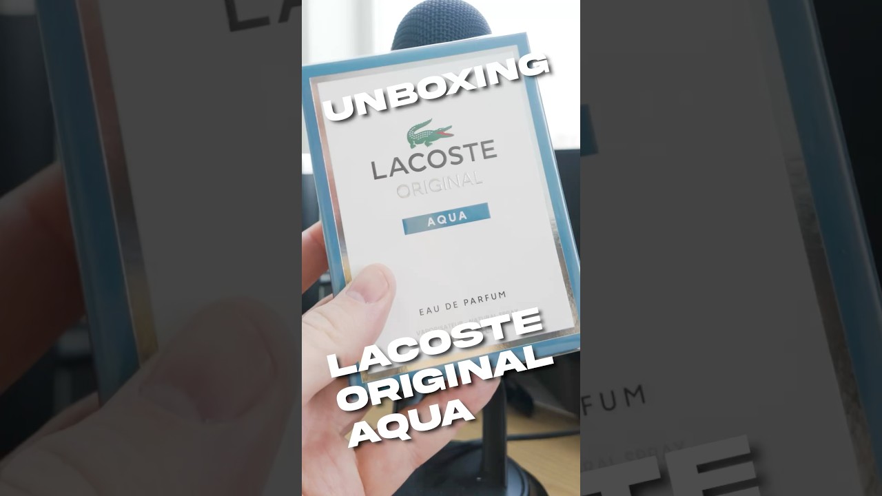 NEW RELEASE :: Lacoste Original Aqua - Unboxing