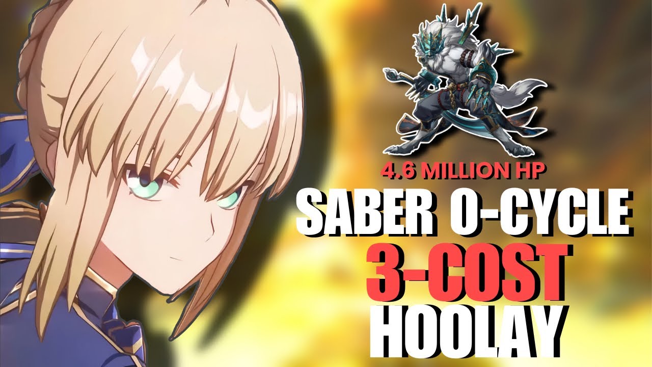 Saber 0 Cycle | 3 Cost | No Limited Eidolons | Annotated | Hoolay | MoC HSR