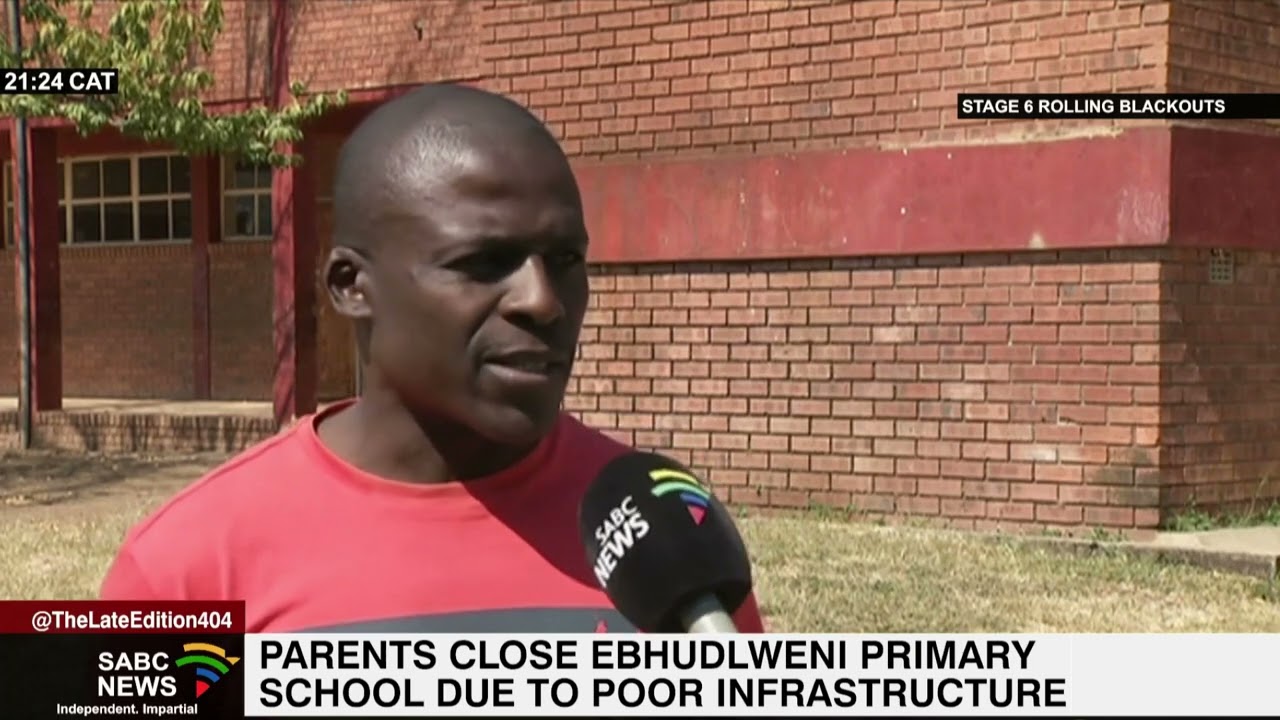 Angry parents demand improved infrastructure, learning at a Mpumalanga school