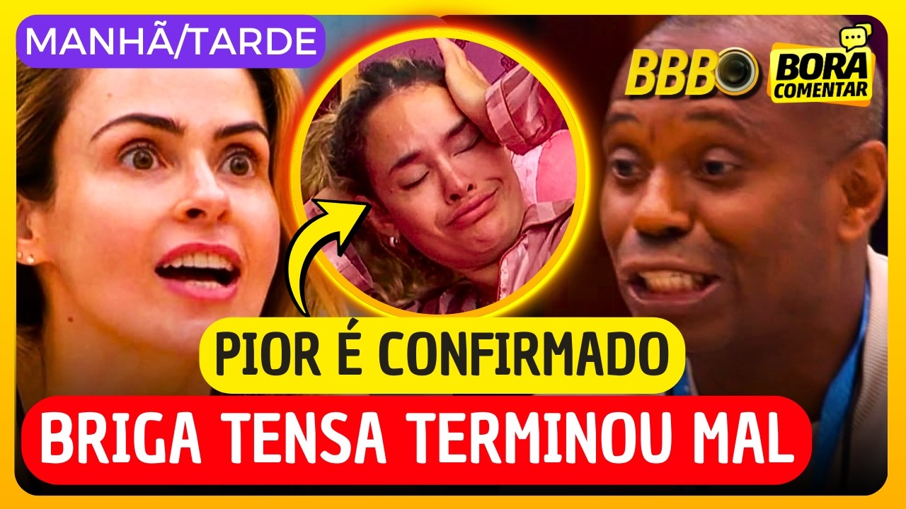 😱💥Ana Paula BR1GA FEIO com Edilson e FAZ ele GAGUEJAR! Sarah CHORA e ENQUETE CONFIRMA o PIOR BBB26