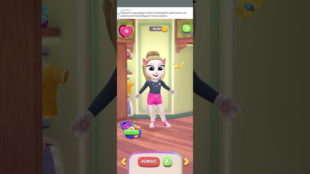 DANAS IGRAM IGRICU MY TALKING ANGELA 2!