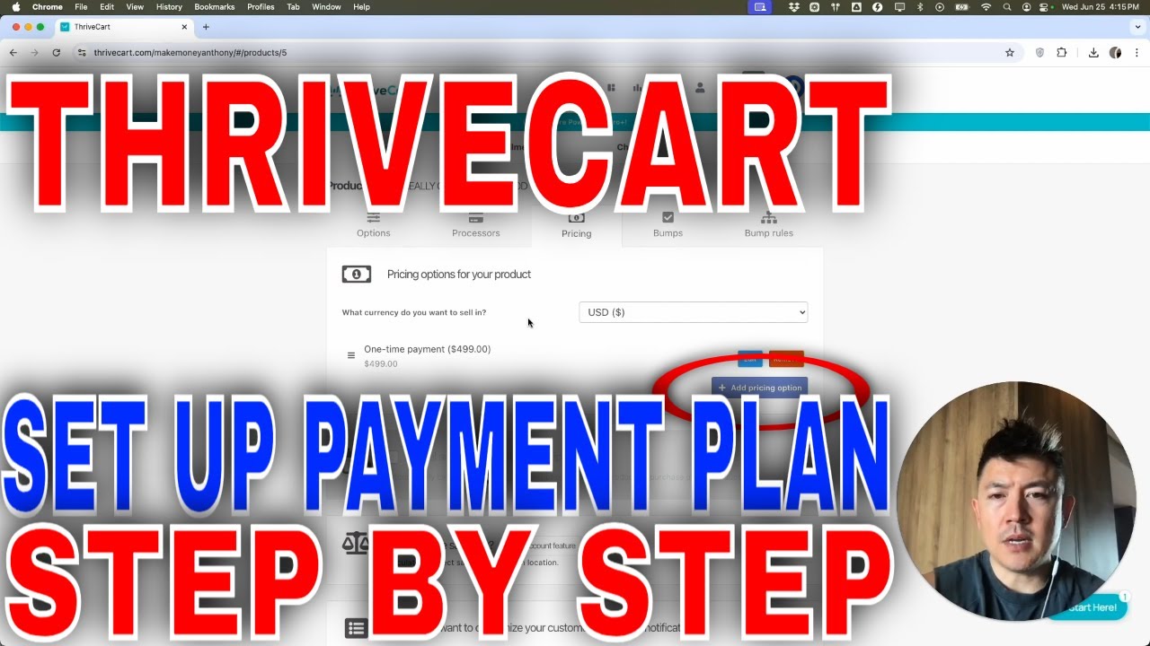 ✅  How to Set Up a Payment Plan in ThriveCart🔴