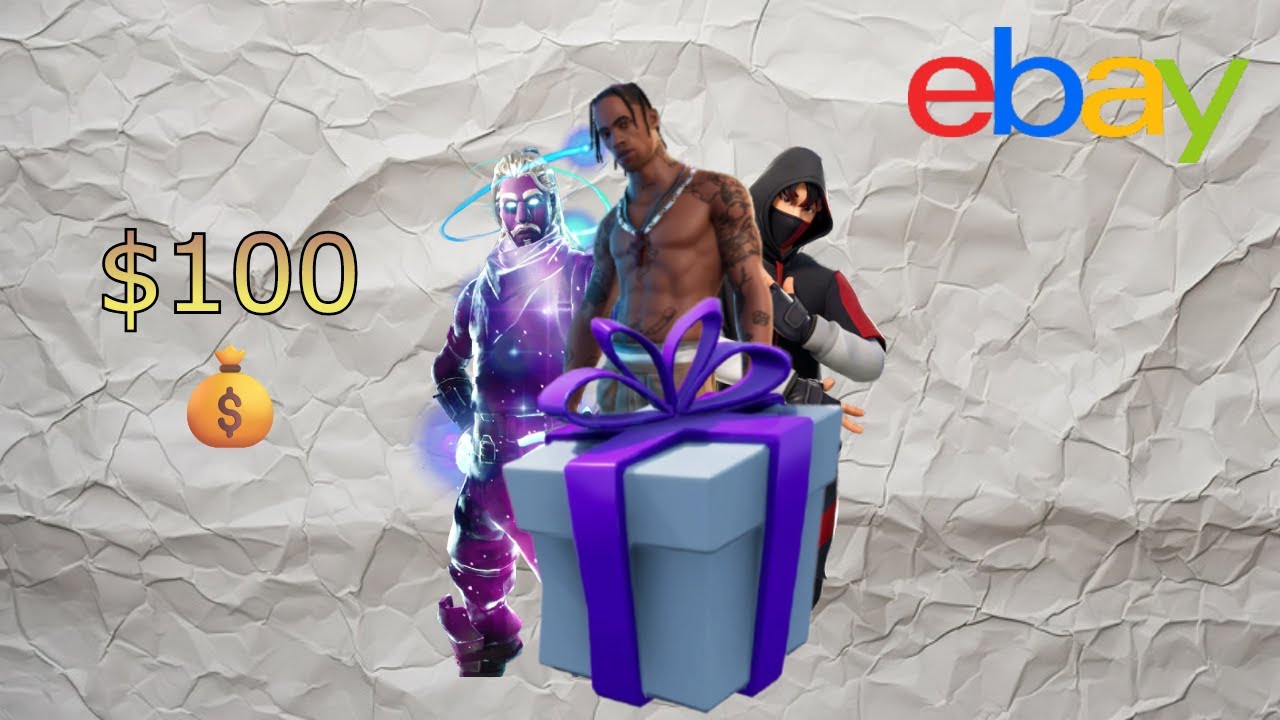 I bought a MYSTERY Travis Scott account in Fortnite!?