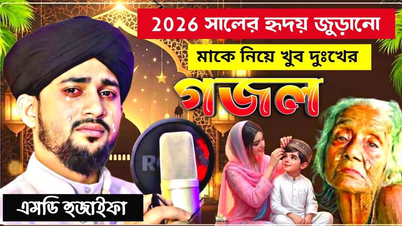 ​না কেঁদে থাকতে পারবেন না | এমডি হুজাইফার কণ্ঠে নতুন গজল | New Islamic Gojol