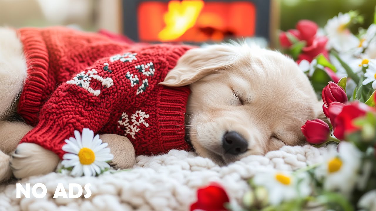 12 часов успокаивающей музыки для собак 🐶🌸 от тревоги разлуки | Глубокий сон 💖
