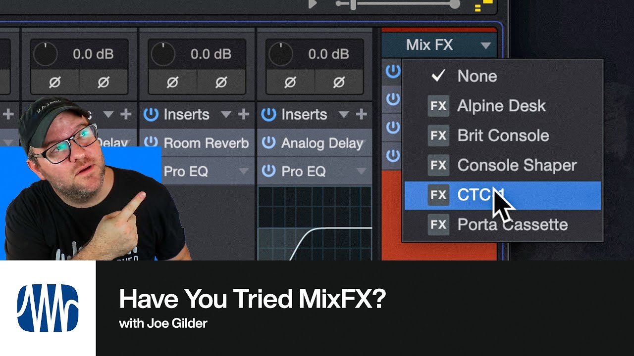 Вы пробовали MixFX в Studio One? | PreSonus