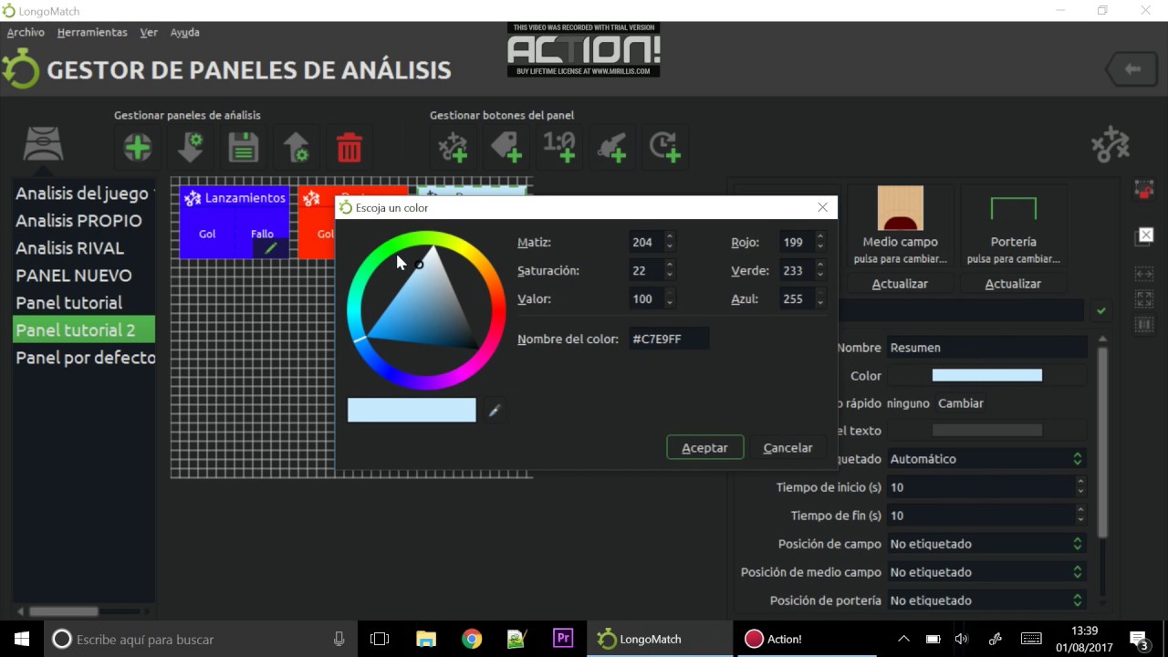 Tutorial Longomatch 1.3.7
