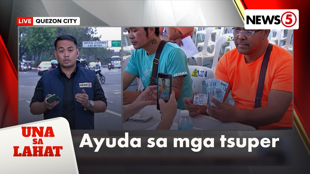 Ilang tricycle driver, sinisingil umano ng processing fee para sa ayuda | Una Sa Lahat