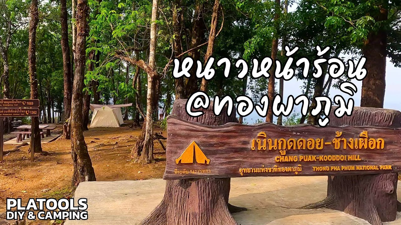 เนินกูดดอย-ช้างเผือก อช.ทองผาภูมิ Part 1 นอนหนาวในหน้าร้อน ลานร่มทั้งวัน | ปลาไปเที่ยว EP.21