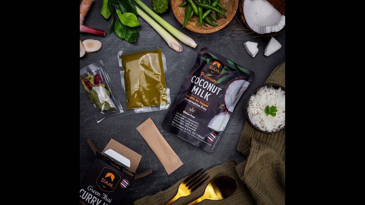 SIAM Green Curry meal kit