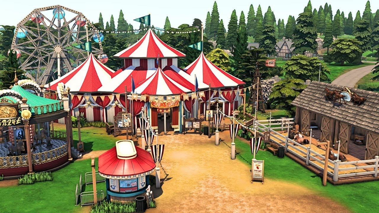 The Circus | The Sims 4 - Speed Build (NO CC)